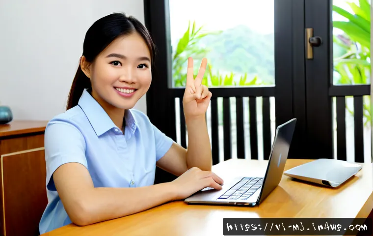 Home 17 온라인 소통에서의 비언어적 커뮤니케이션 - Photorealistic Vietnamese young professional in a bright modern home office during a video call, sea...